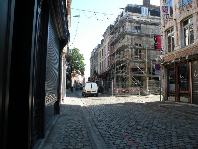  Immeuble en cours de rénovation, rue de Gand